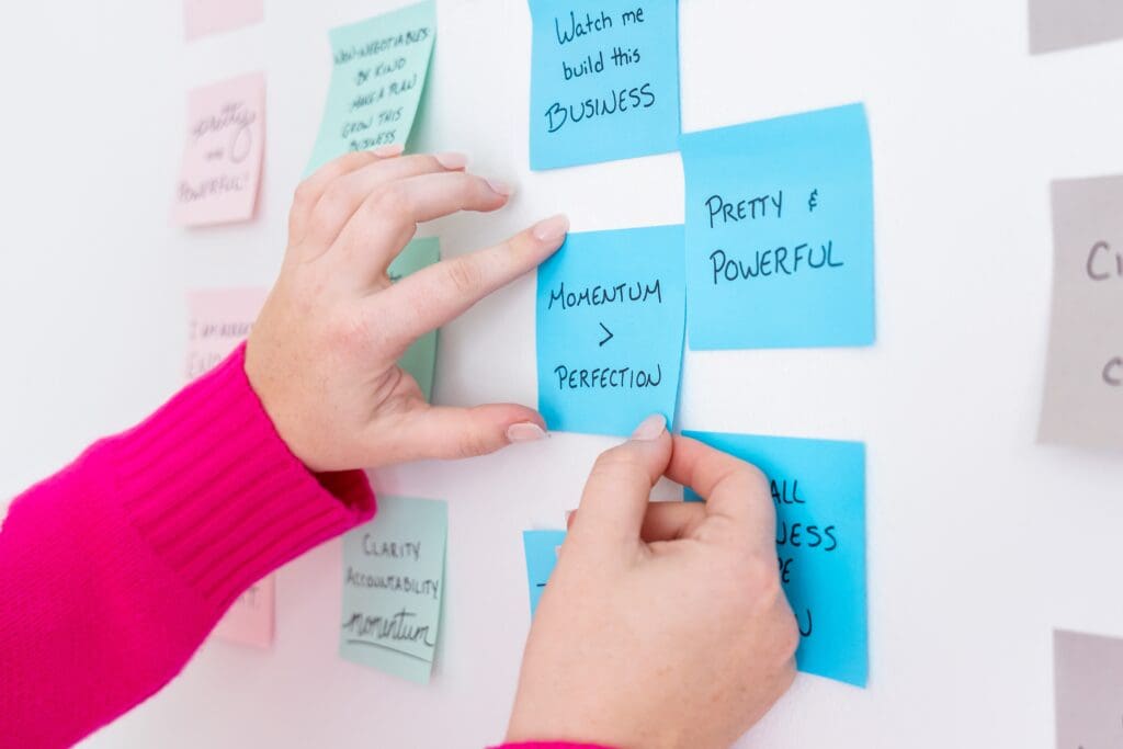 Strategic brand imagery of small business values with business coach in Pittsburg ks