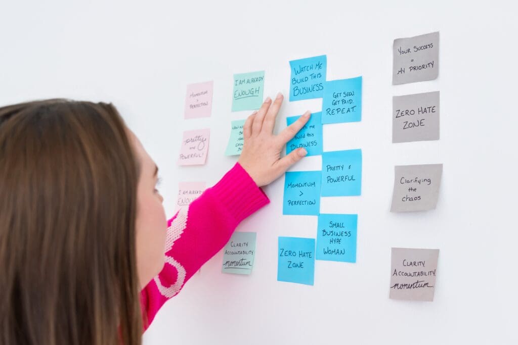 Strategic brand imagery of small business values with business coach in Joplin MO